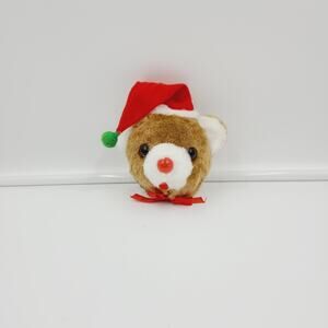 Vintage Christmas Bear Door Knob Cover 1987 Giftco Collectors Gift, PRE-OWNED